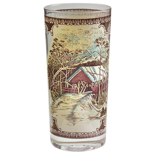 Friendly Village, The ("Made in England" Backstamp) 15 Oz Glassware Iced Tea