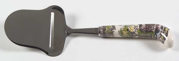 Friendly Village, The ("Made in England" Backstamp) Cheese Plane with Stainless Plane