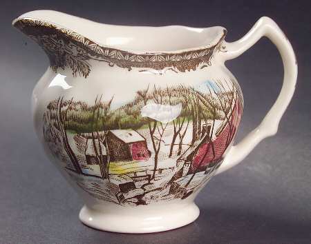 Friendly Village, The ("Made in England" Backstamp) Mini Creamer