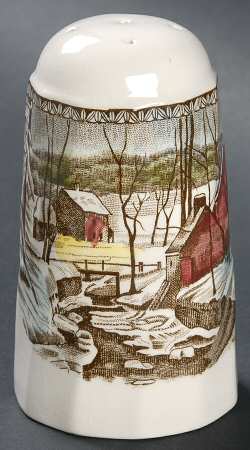 Friendly Village, The ("Made in England" Backstamp) Pepper Shaker
