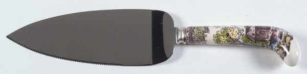 Friendly Village, The ("Made in England" Backstamp) Pie Server with Stainless Blade