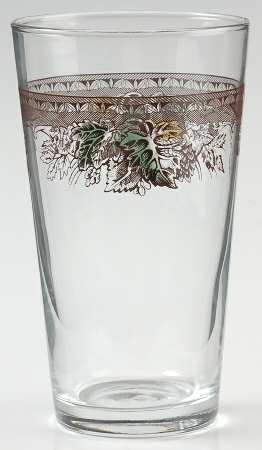 Friendly Village, The ("Made in England" Backstamp) 17 Oz Glassware Iced Tea (New)