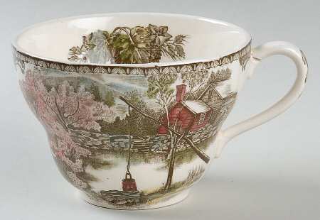 Friendly Village, The ("Made in England" Backstamp) Jumbo Cup