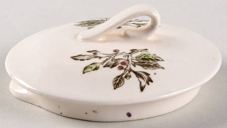 Game Birds Cream Lid for Teapot