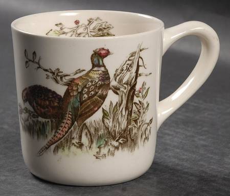 Game Birds Cream Mug