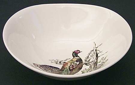 Game Birds Cream Coupe Cereal Bowl by Johnson Brothers