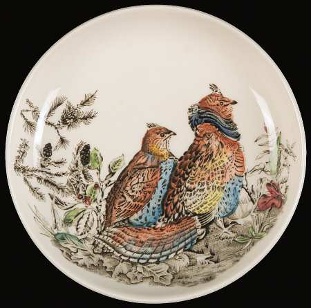 Game Birds Cream Coaster