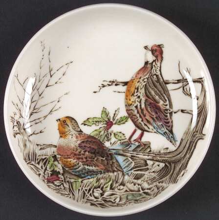 Game Birds Cream Coaster