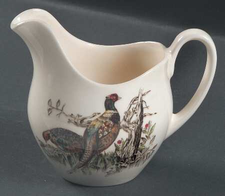 Game Birds Cream Creamer