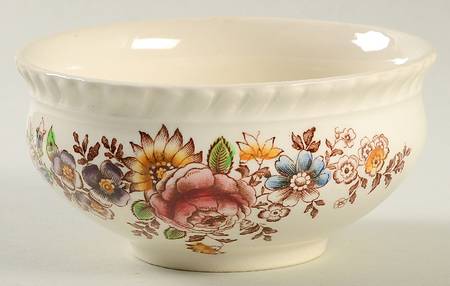 Garden Bouquet Open Sugar Bowl