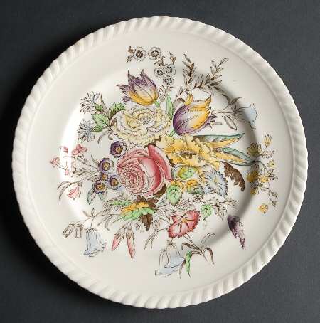 Garden Bouquet Salad Plate