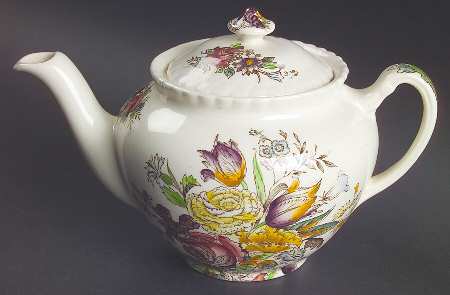 Garden Bouquet Mini Teapot & Lid