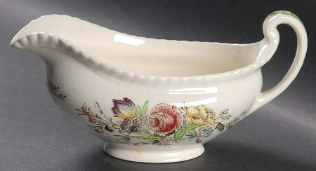 Garden Bouquet Gravy Boat