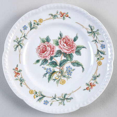 Garden Party Luncheon Plate