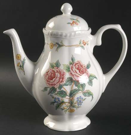 Garden Party Coffee Pot & Lid