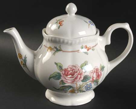 Garden Party Teapot & Lid