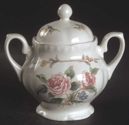 Garden Party Sugar Bowl & Lid