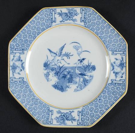 Geneva Blue and White Bread & Butter Plate