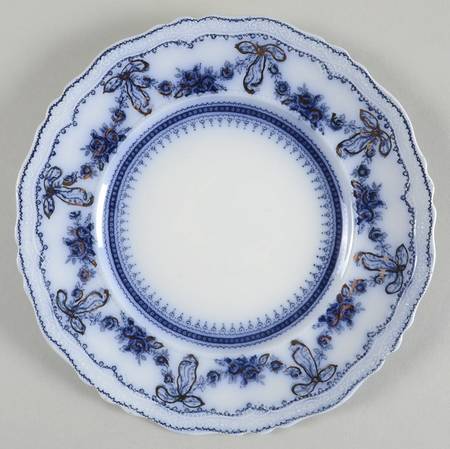 Glenwood (Flow Blue, No Gold Trim) Salad Plate