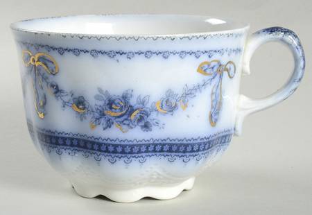Glenwood (Flow Blue, No Gold Trim) Oversized Cup