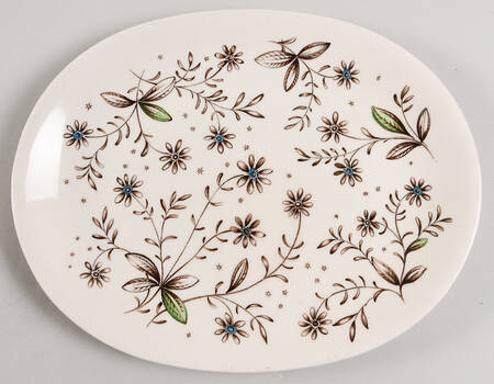 Glenwood (Windsor Ware) 12" Oval Serving Platter