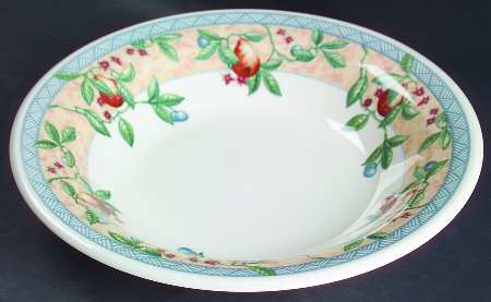 Golden Pears 10" Individual Pasta Bowl