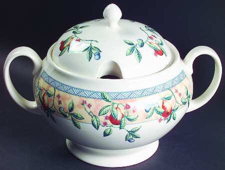 Golden Pears Tureen &  Lid
