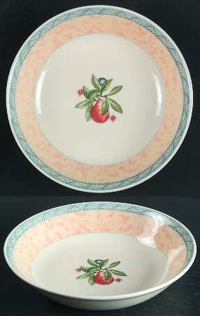 Golden Pears Coupe Soup Bowl