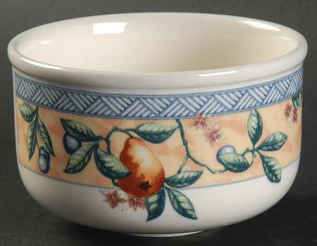 Golden Pears Open Sugar Bowl