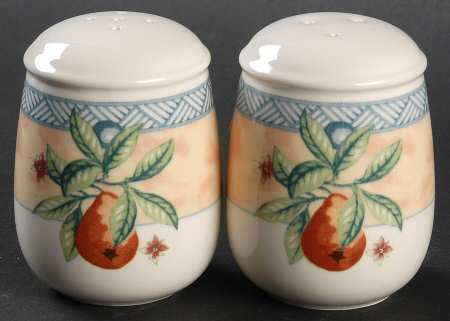 Golden Pears Salt & Pepper Set