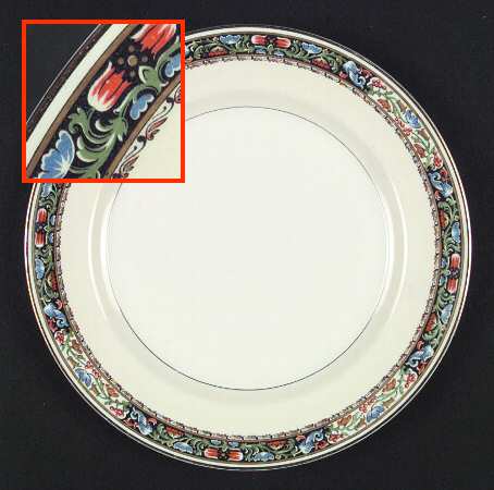 Granada Luncheon Plate