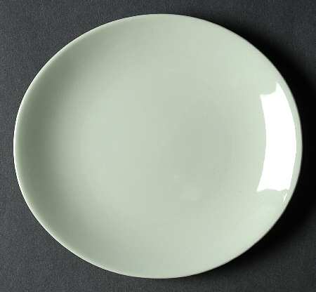 Green Cloud Bread & Butter Plate