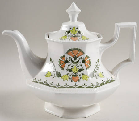 Greenfield Teapot & Lid