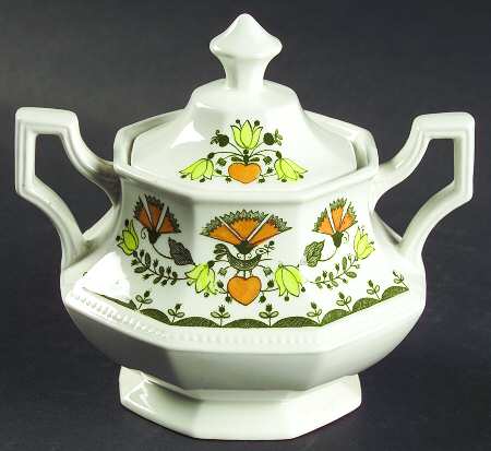 Greenfield Sugar Bowl & Lid