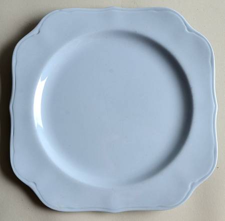 Greydawn Blue Square Salad Plate