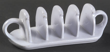 Greydawn Blue 4 Slice Toast Server