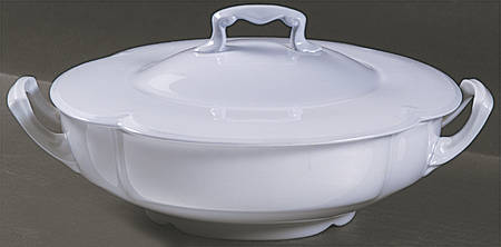 Greydawn Blue Oval Covered Vegetable