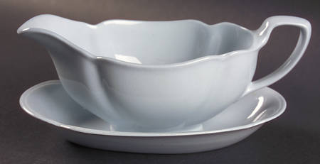 Greydawn Blue Gravy Boat & Underplate/Relish