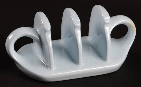 Greydawn Blue Two Slice Toast Server