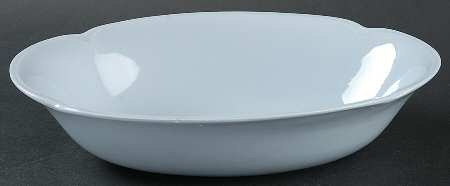 Greydawn Blue 9" Oval Vegetable Bowl