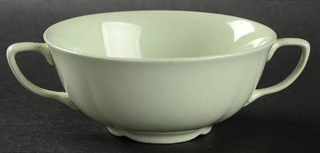 Greendawn Flat Cream Soup Bowl