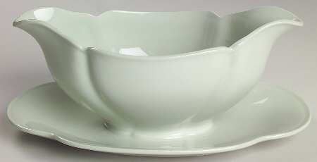 Greendawn Gravy Boat with Attached Underplate