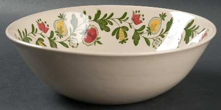 Gretchen Green 8" Round Vegetable Bowl