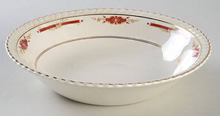 Guildford Maroon Coupe Soup Bowl