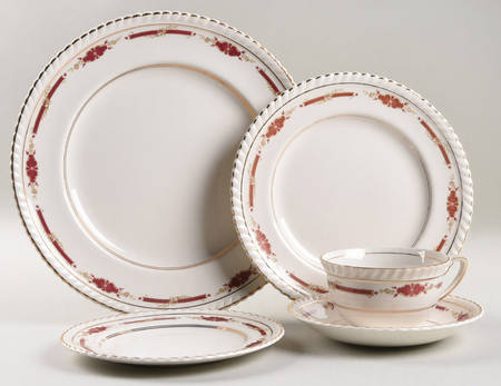 Guildford Maroon 5 Piece Place Setting