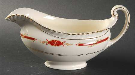 Guildford Maroon Gravy Boat