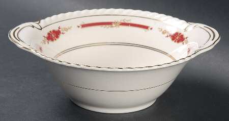 Guildford Maroon Lugged Cereal Bowl