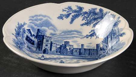Haddon Hall Blue Fruit/Dessert (Sauce) Bowl