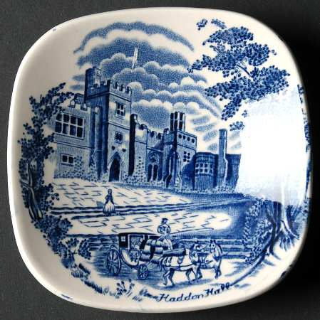 Haddon Hall Blue Small Ashtray