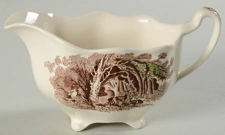 Haddon Hall Brown Multicolor Creamer
